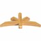 Ekena Millwork Davenport Rough Sawn Timber Gable Bracket, Western Red Cedar, 48"W x 22"H x 4"D x 4"F, 11/12 Pitch GBW048X22X0404DAV00RWR - alternate 4